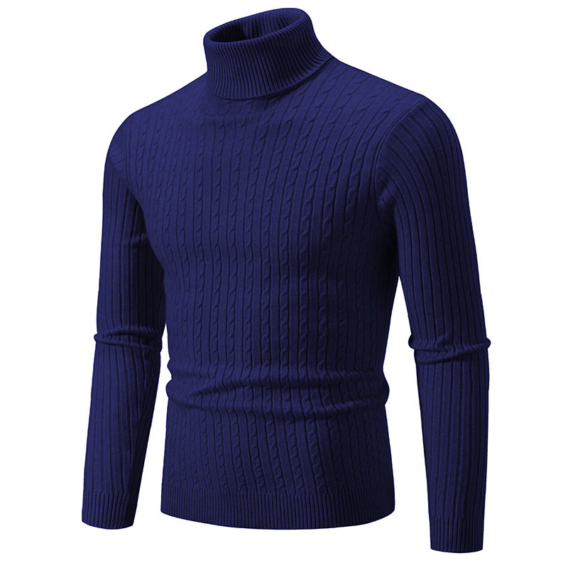 Anton - Jersey moderno de cuello alto para hombres