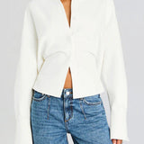 Grace Camisa de Botones Draped