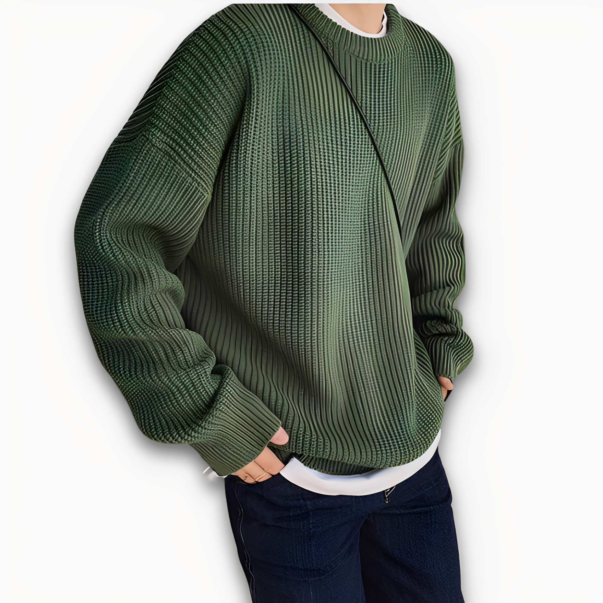 Abdias - Jersey oversize de punto para hombre