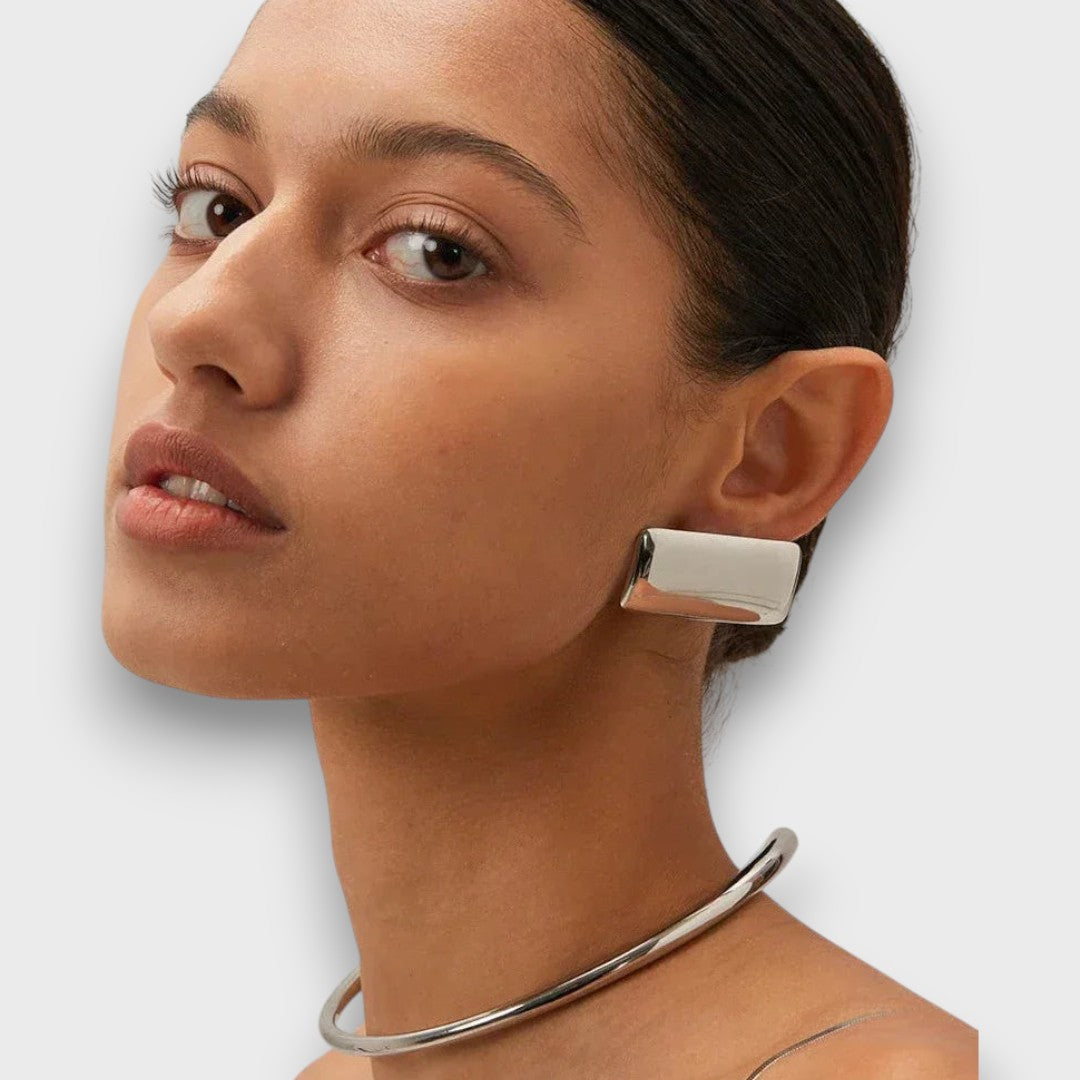 Jona – Pendientes Geométricos de Estilo Impactante