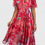 Carene Vestido Midi con Escote en V