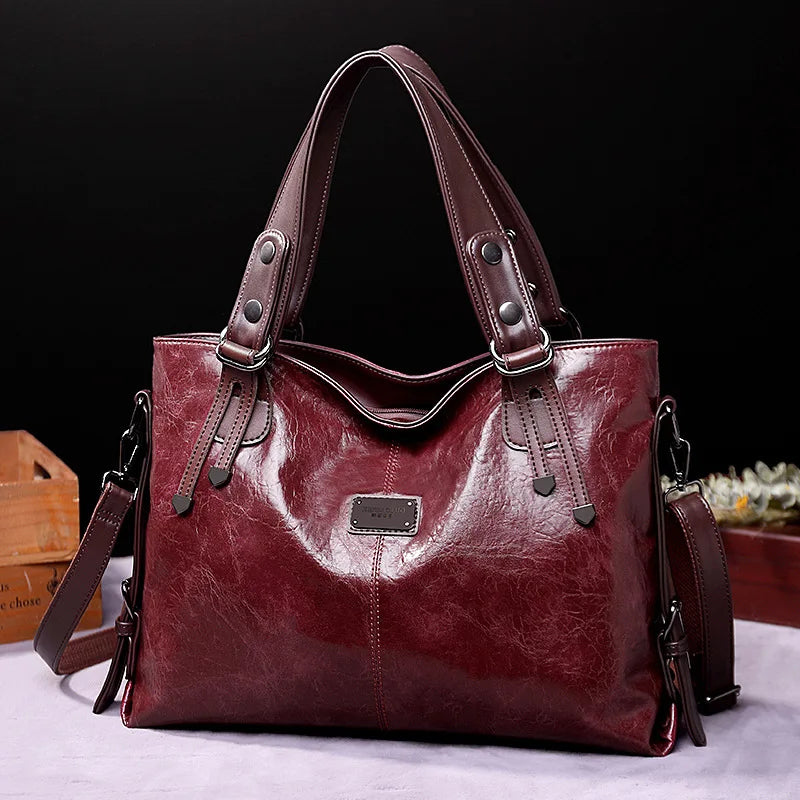 Aralyn - Bolso Tote de Cuero Suave Refinado