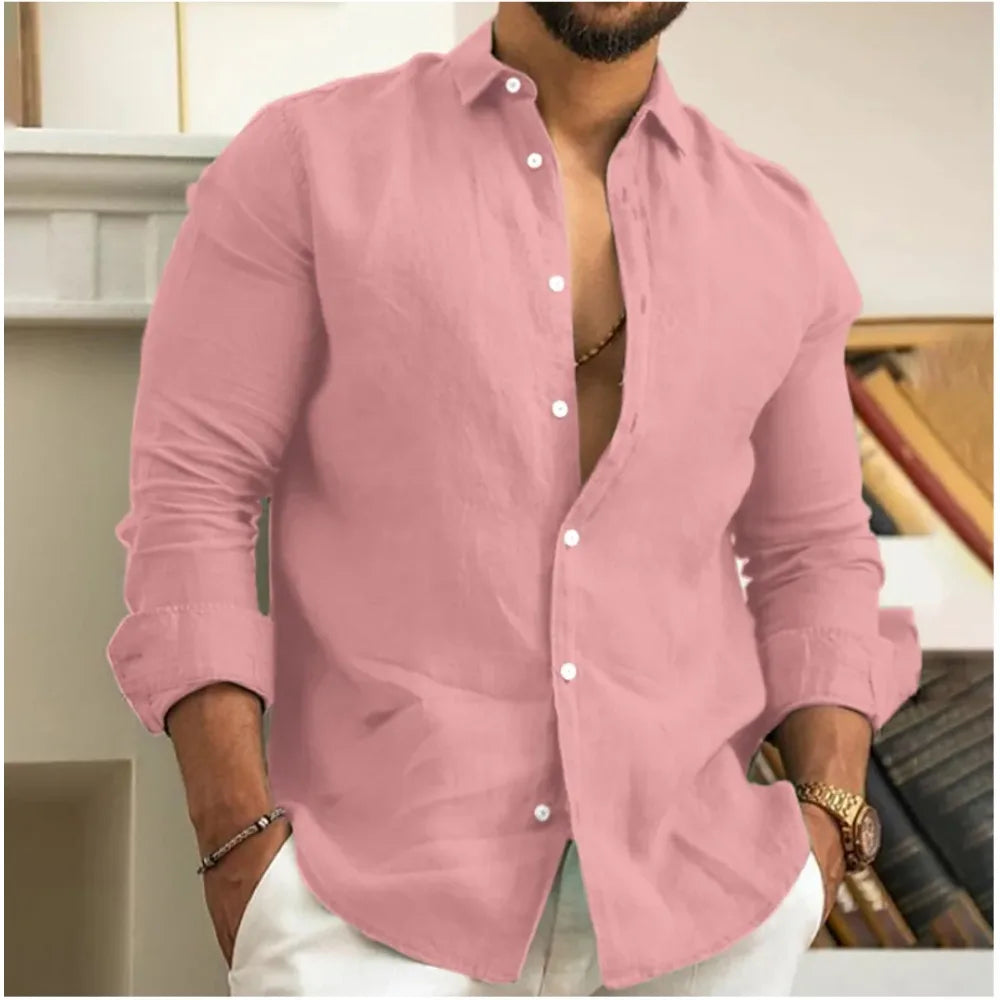 Ronnie – Camisa de Lino Transpirable