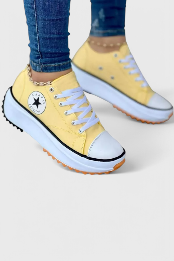 Taya Zapatillas de Lona Chunky