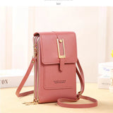 Bolso de Cuero Cruzado para Teléfono Móvil